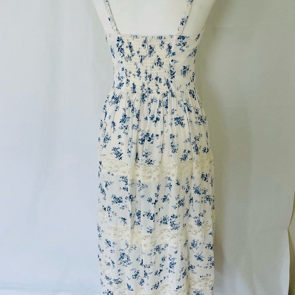 NWT $278 Reformation Dina Dress size 4 Floral Print Midi Dress - Picture 8 of 14